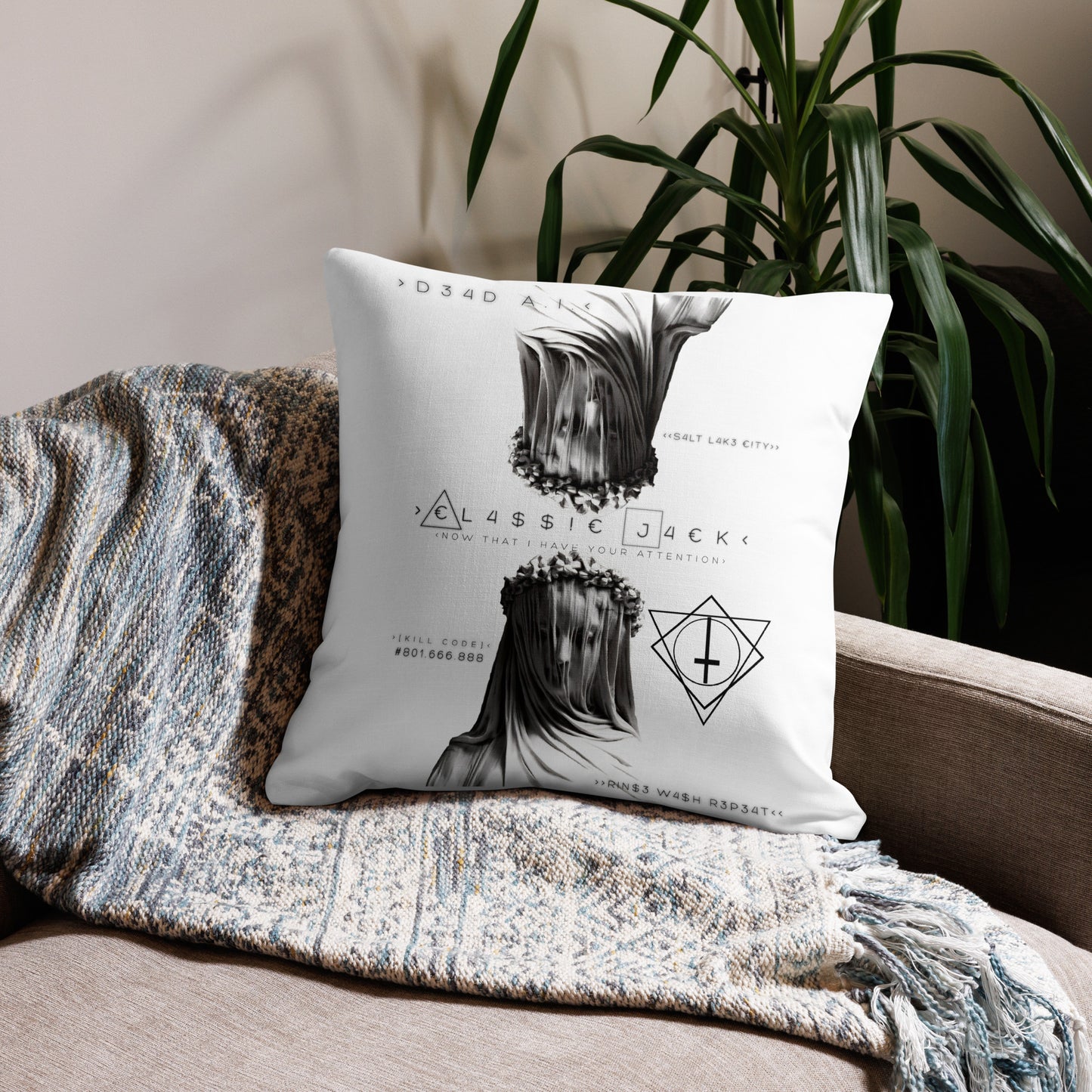 Now That I Have Your Attention - Premium Throw Pillow
