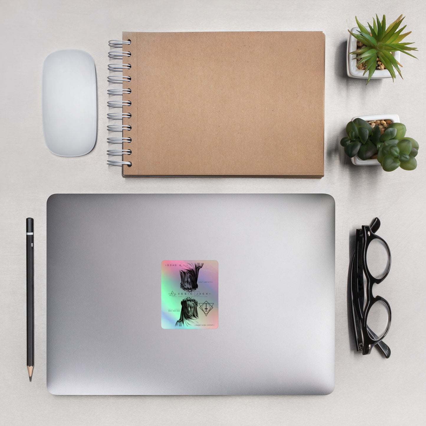 Now That I Have Your Attention - Holographic stickers