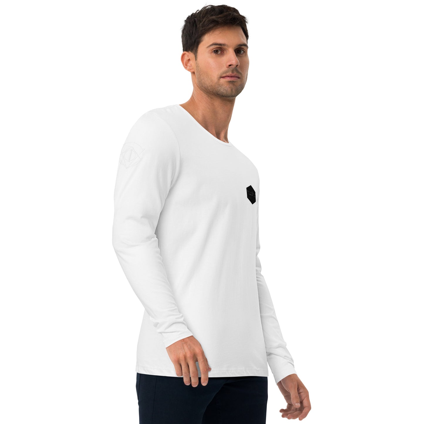 Now That I Have Your Attention - Long Sleeve Fitted Crew