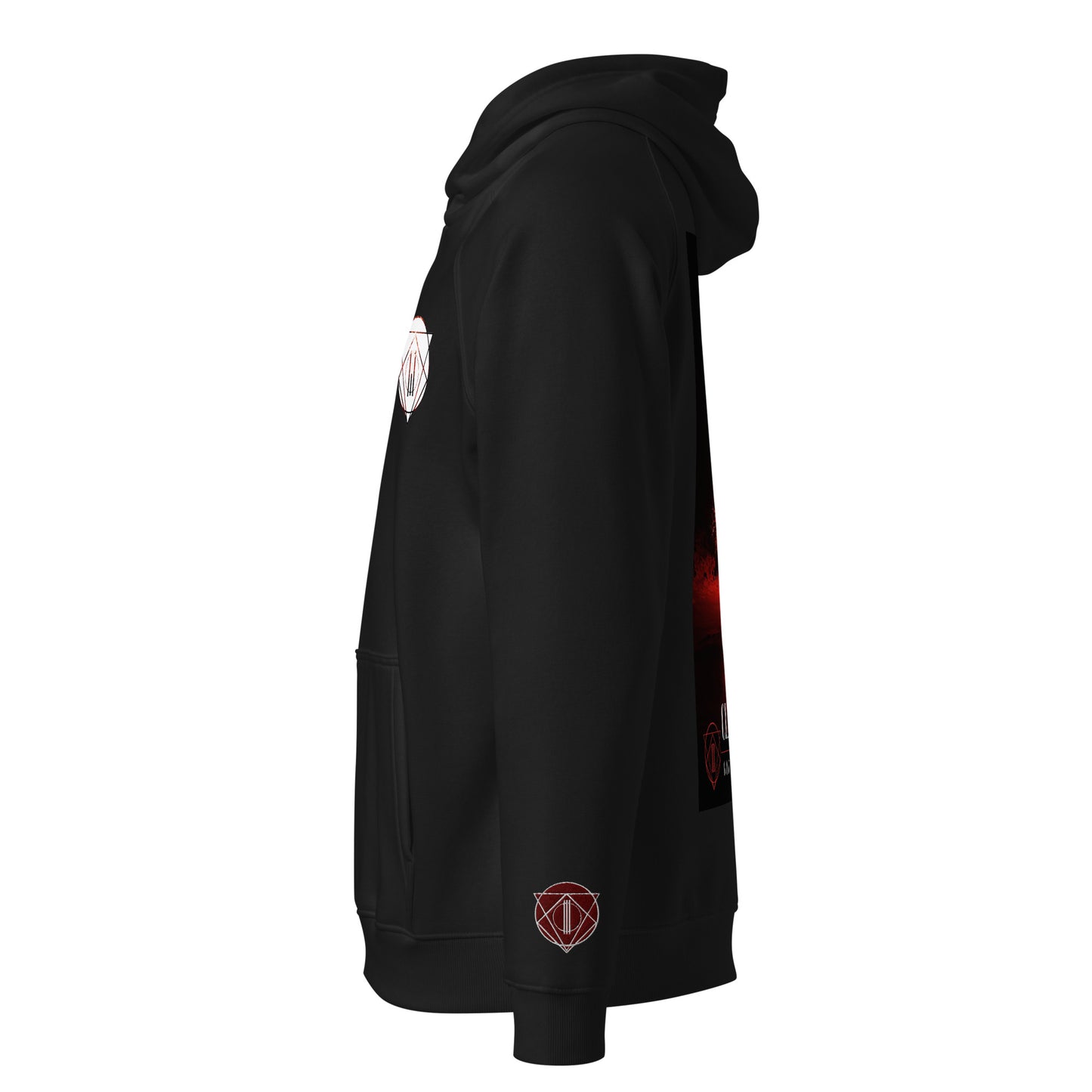 God Complex P2 Unisex eco raglan hoodie