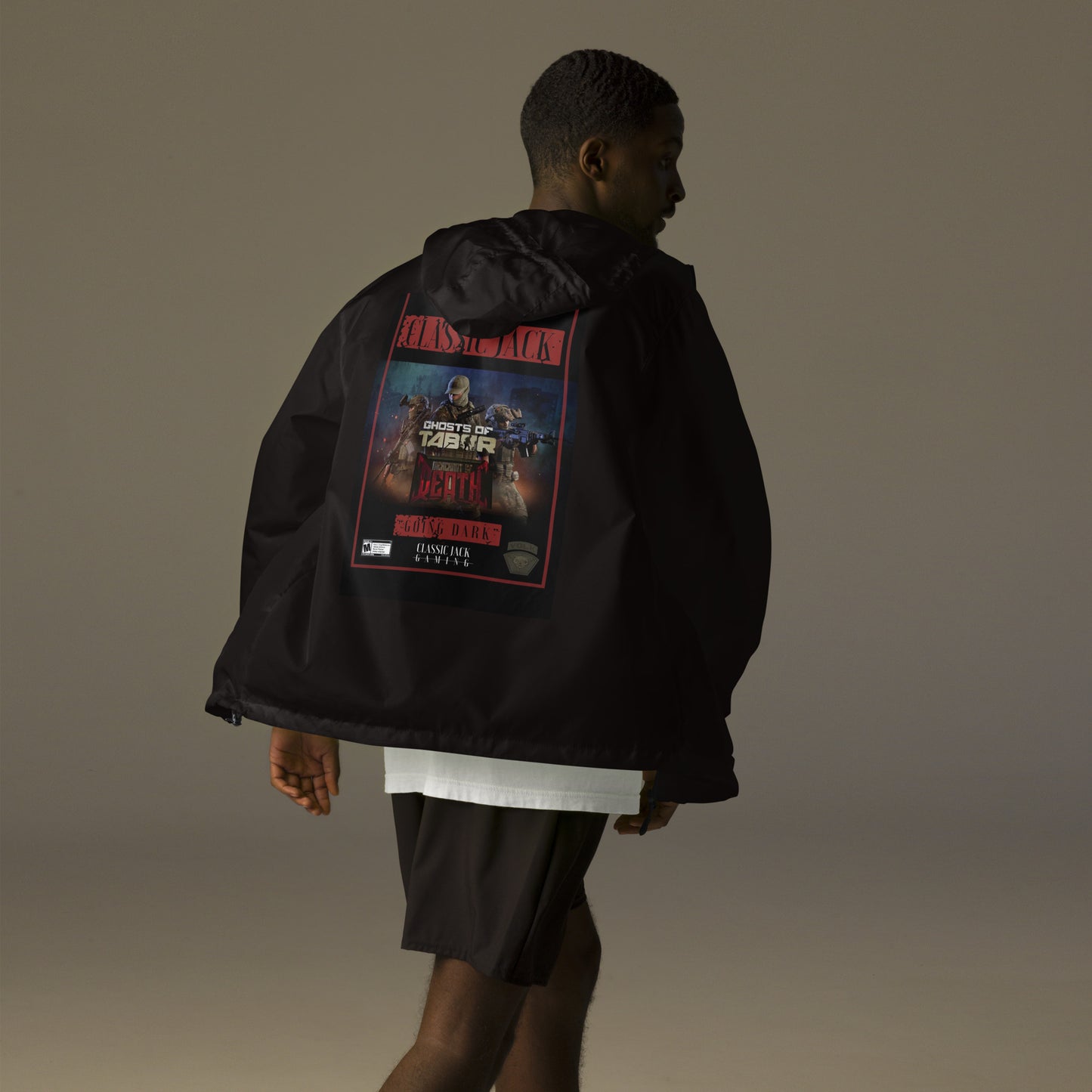 Going Dark V2 - Unisex lightweight zip up windbreaker