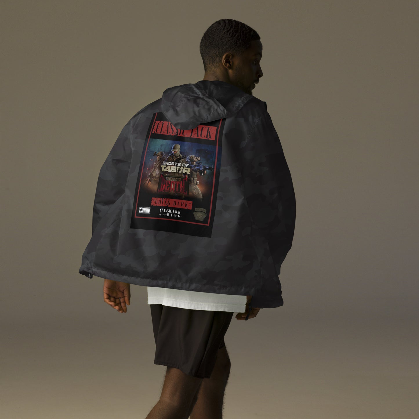 Going Dark V2 - Unisex lightweight zip up windbreaker