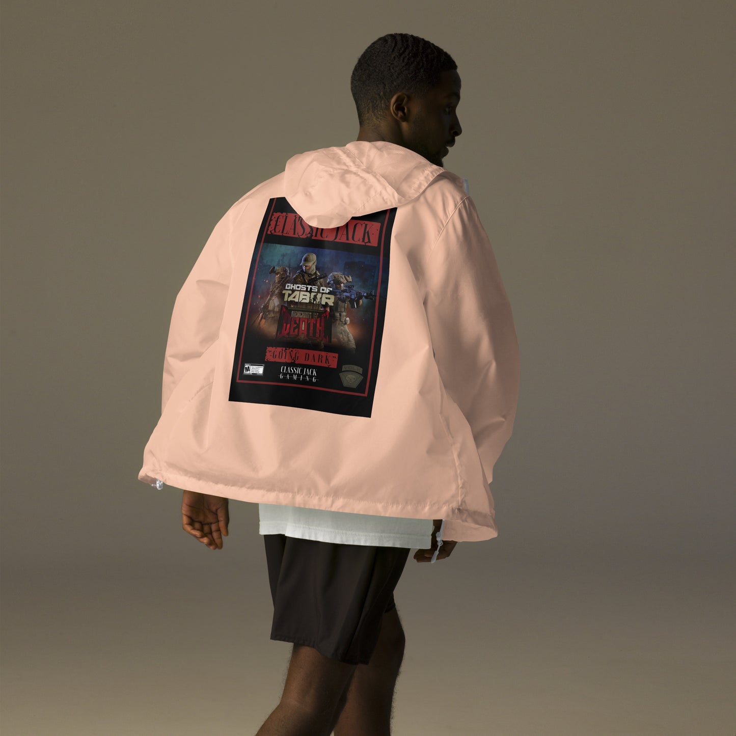 Going Dark V2 - Unisex lightweight zip up windbreaker