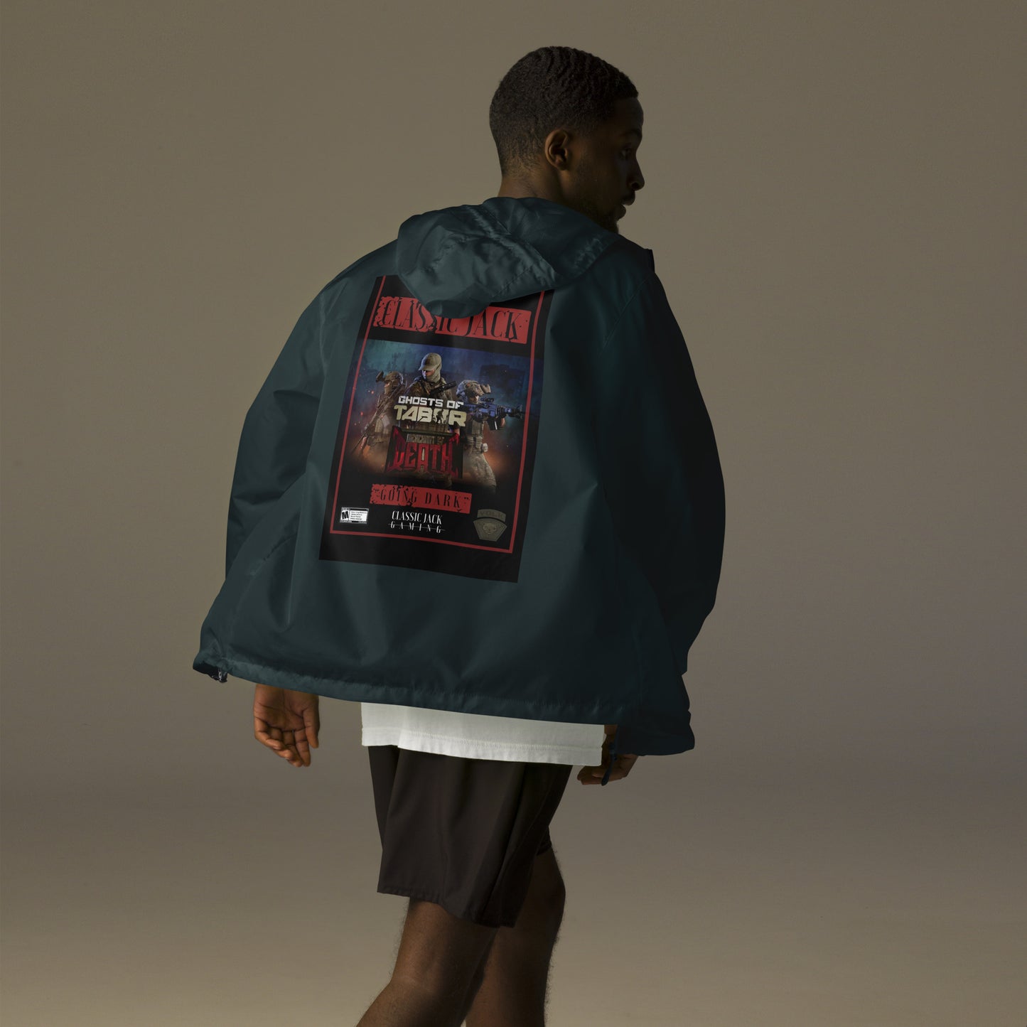 Going Dark V2 - Unisex lightweight zip up windbreaker