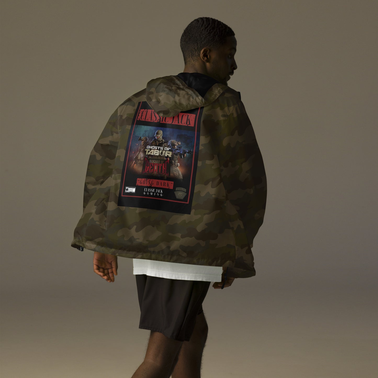 Going Dark V2 - Unisex lightweight zip up windbreaker