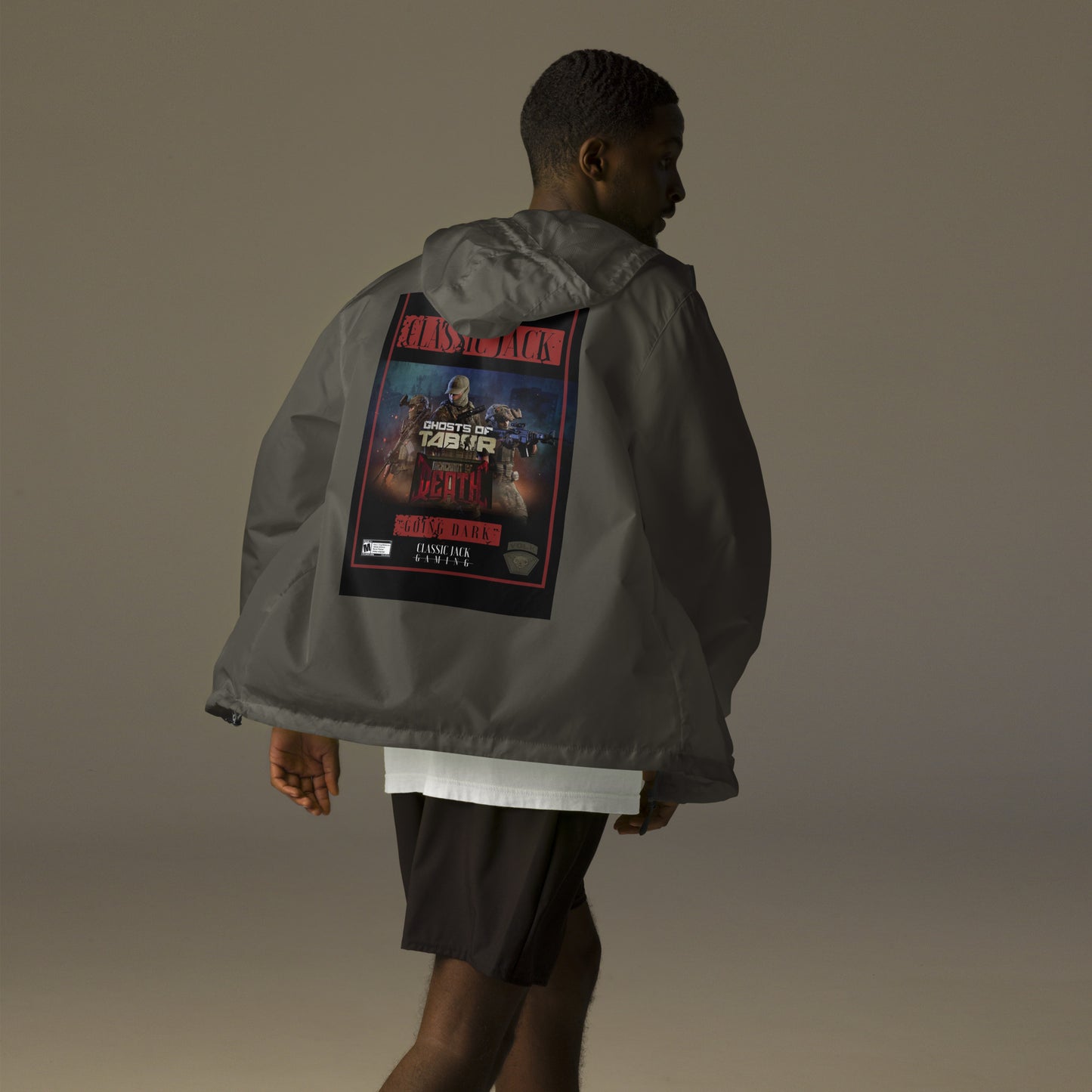 Going Dark V2 - Unisex lightweight zip up windbreaker
