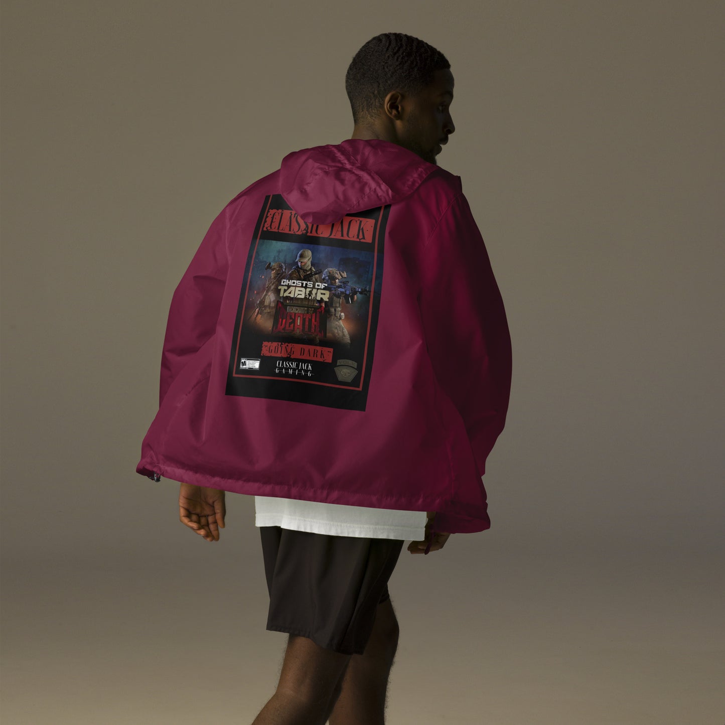 Going Dark V2 - Unisex lightweight zip up windbreaker