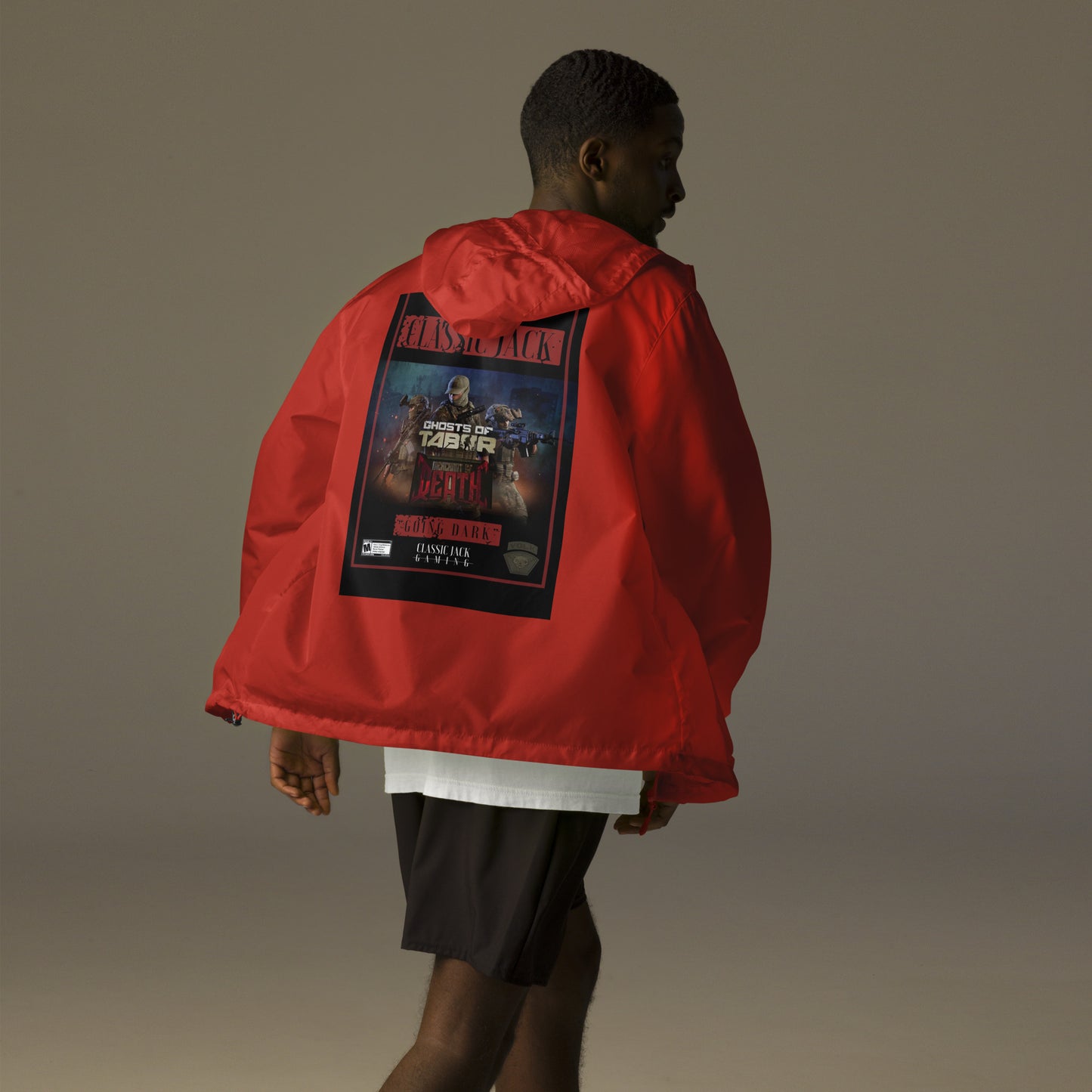 Going Dark V2 - Unisex lightweight zip up windbreaker