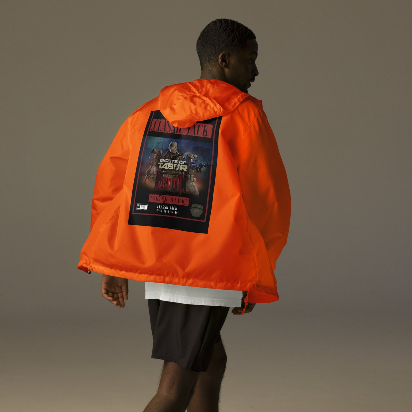 Going Dark V2 - Unisex lightweight zip up windbreaker