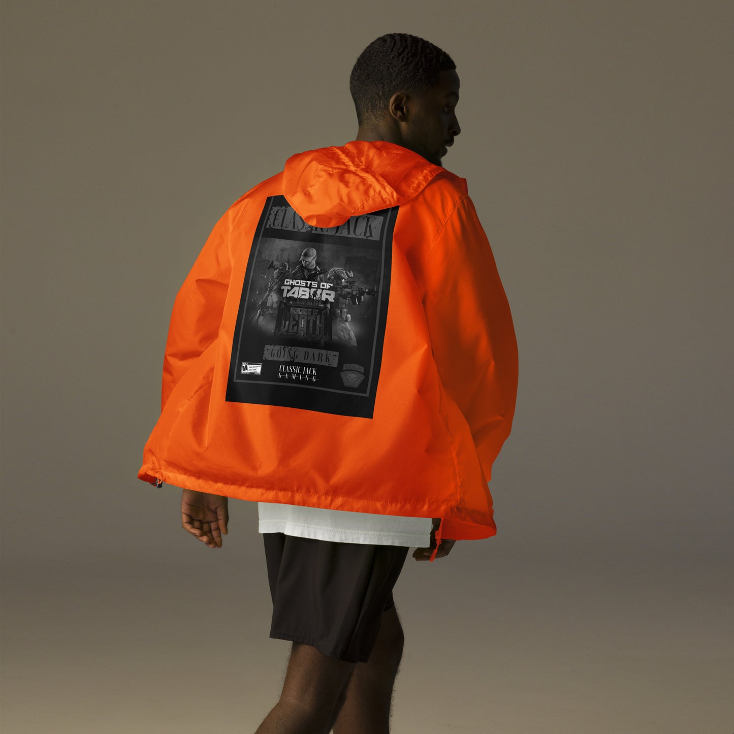Going Dark - Unisex lightweight zip up windbreaker