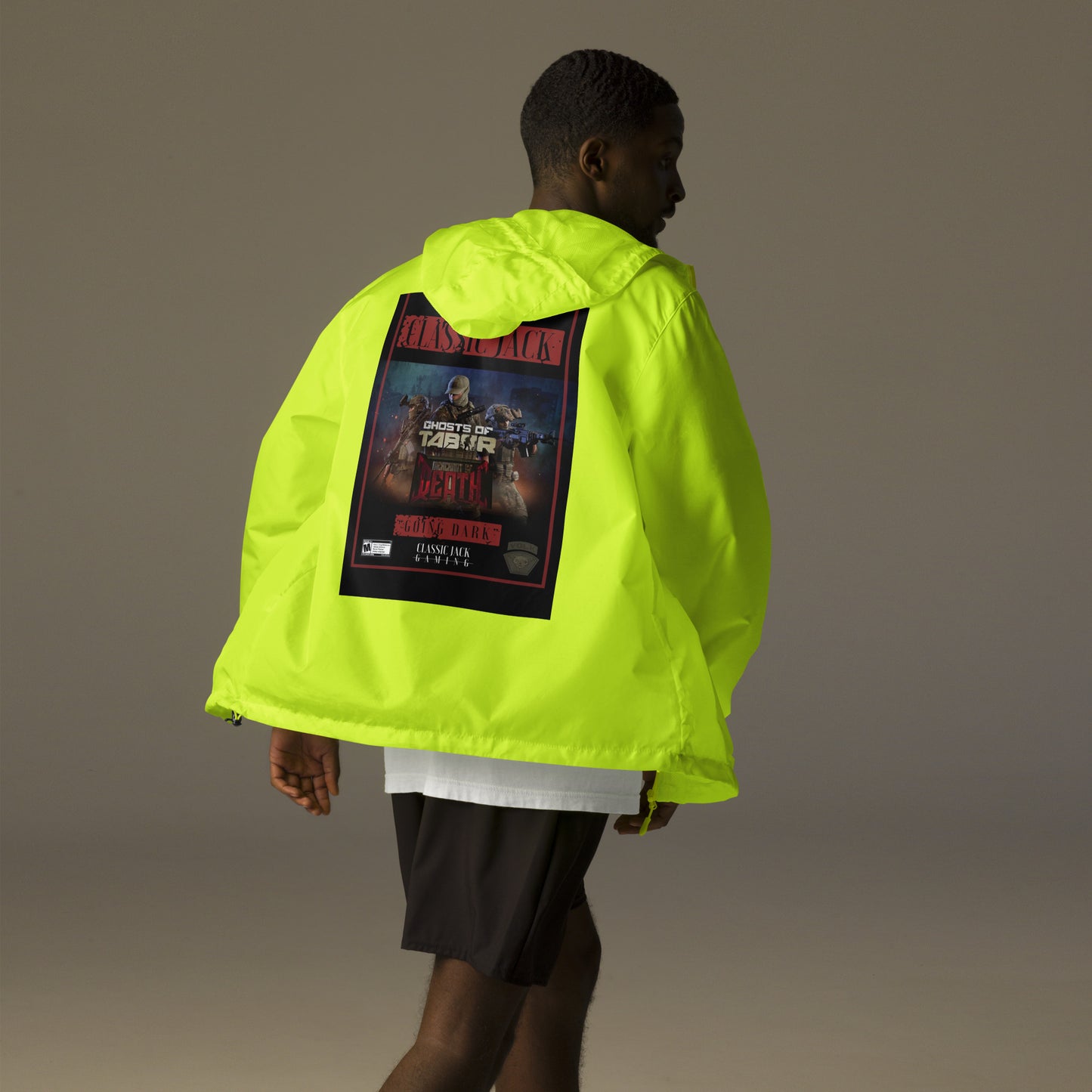 Going Dark V2 - Unisex lightweight zip up windbreaker