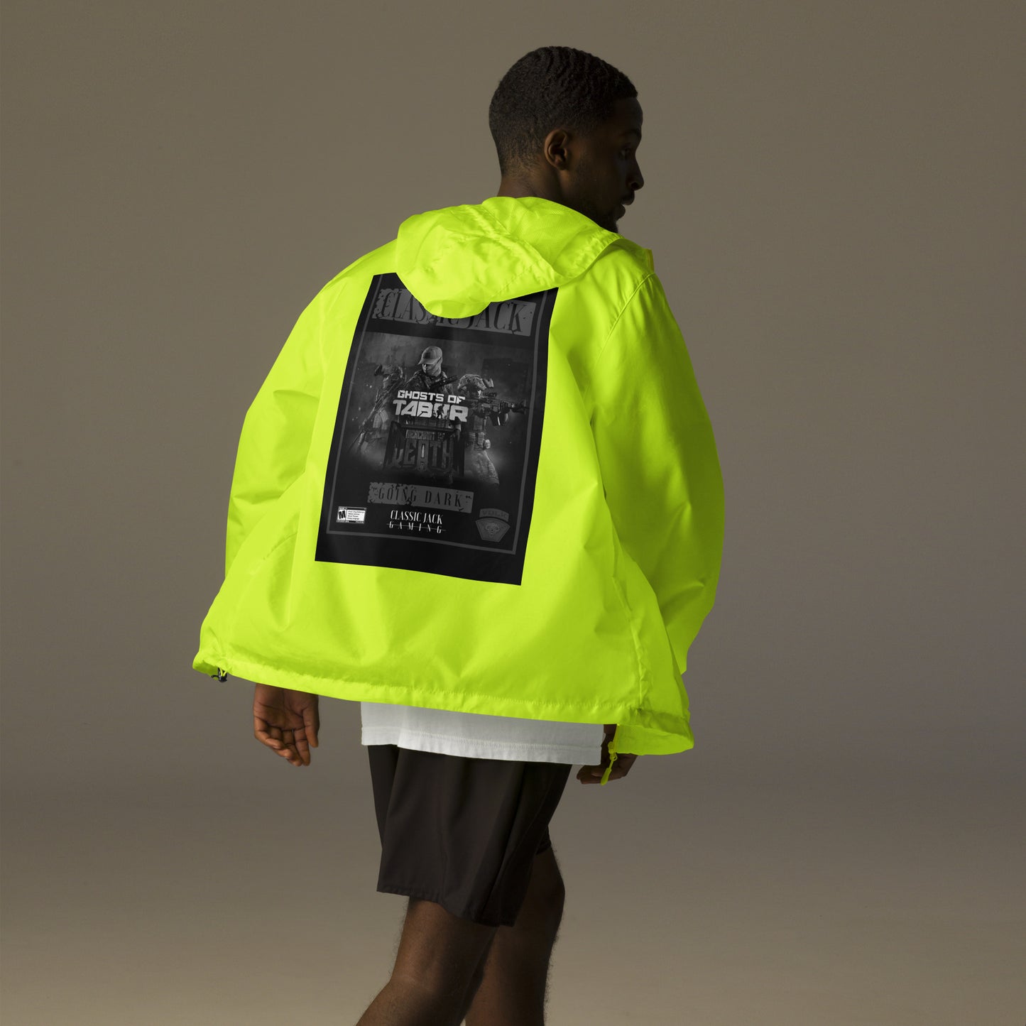 Going Dark - Unisex lightweight zip up windbreaker