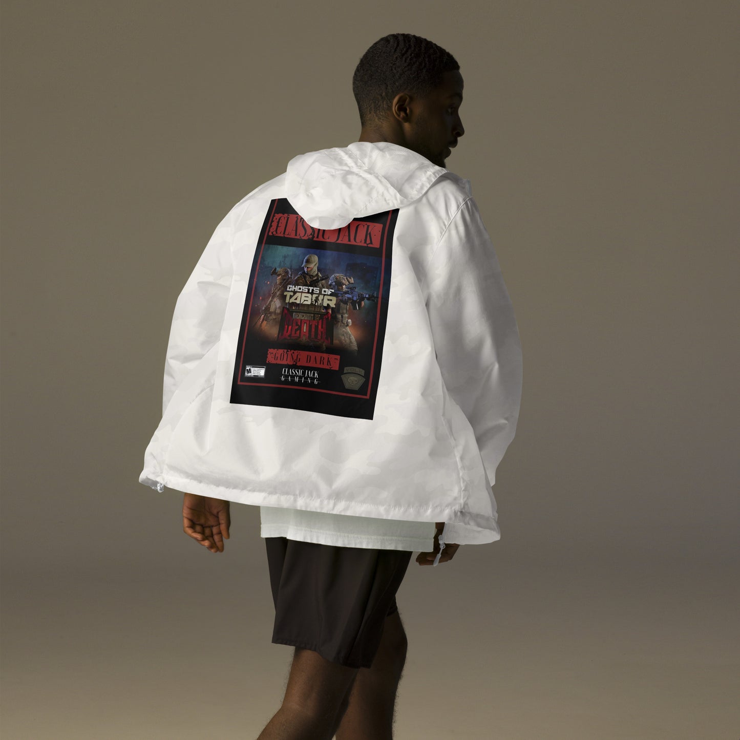 Going Dark V2 - Unisex lightweight zip up windbreaker