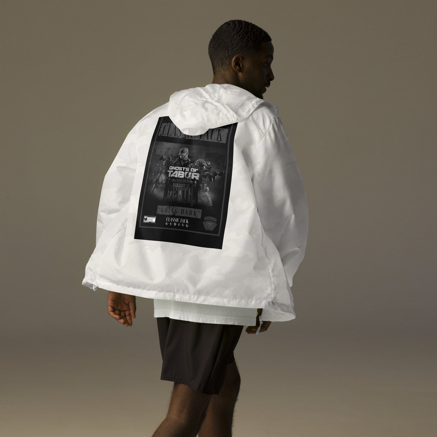 Going Dark - Unisex lightweight zip up windbreaker