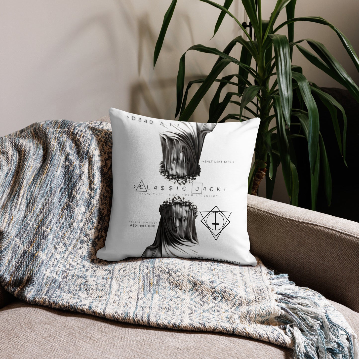 Now That I Have Your Attention - Premium Throw Pillow