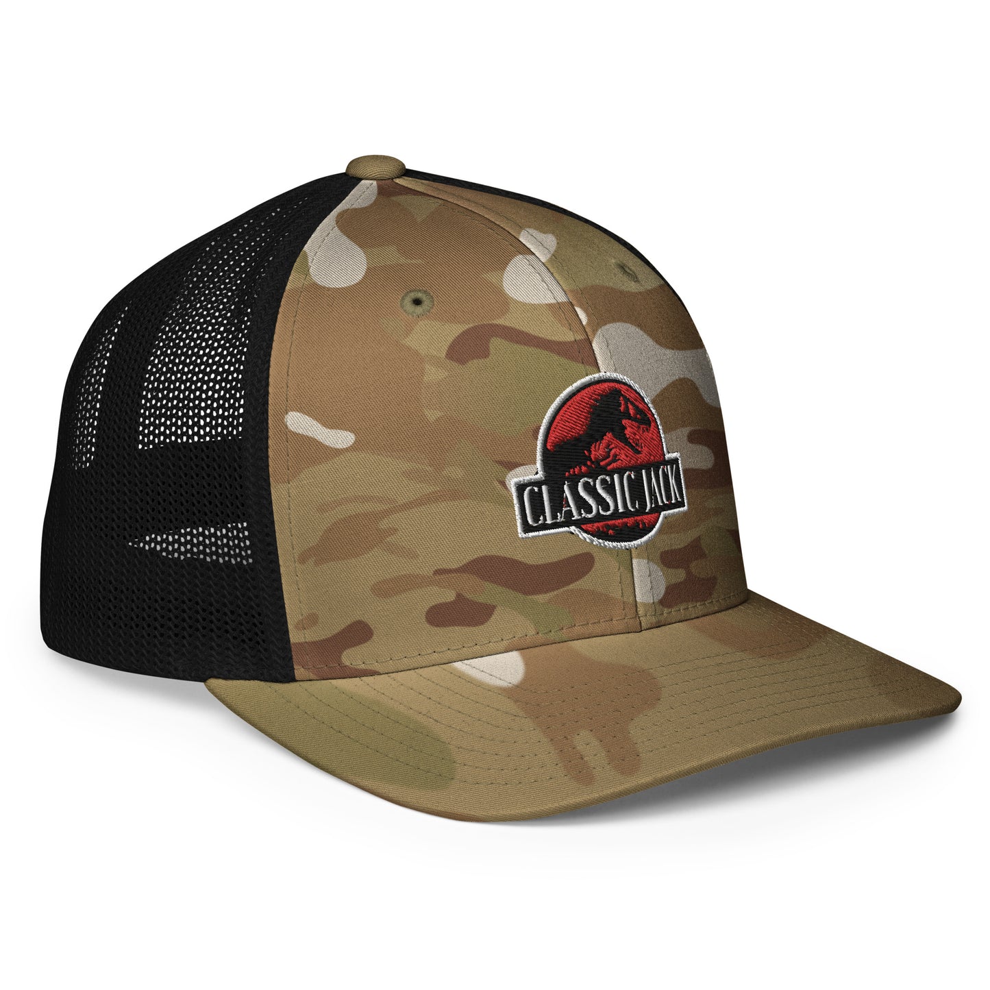 CJ -Military closed-back trucker cap